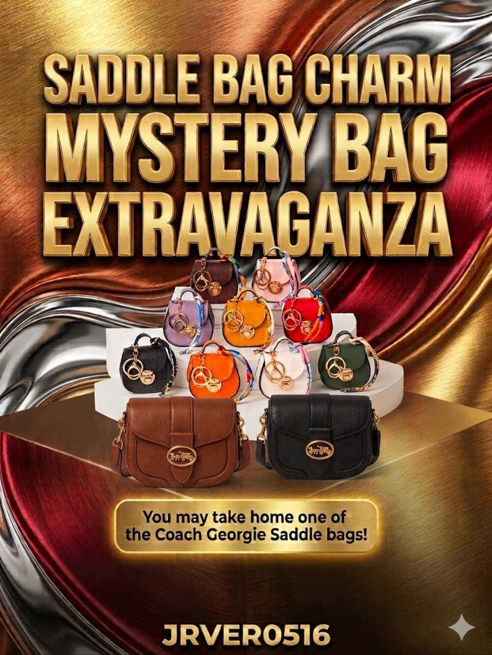 Saddle Bag Charm Mystery Bag Extravaganza